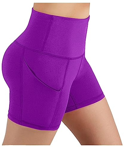 Generisch Scrunch Butt Sport Gym Shorts Damen Sommer Boxershorts Blickdicht Radlerhose Push Up Radlershorts Fitness Laufen Für Sommer Yoga Fitness Gym