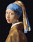 Artnapi Malen nach Zahlen Erwachsene ohne Rahmen | DIY Handgemalt | Jan Vermeer Mädchen mit Perlenohorring | Kit für Anfänger und Erwachsene | Set inklusive Acrylfarben & Pinsel | 40x50cm Leinwand