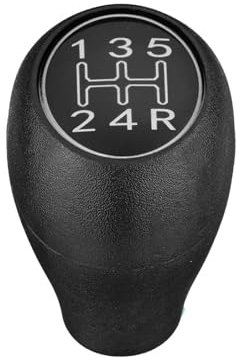 ROXENT Palanca de cambio de marchas manual de 5 velocidades for coche, palanca de cambios, palanca de cambios, for Peugeot, 504 505 309 205 CTI ABS plateado Pomo de cambio de marchas