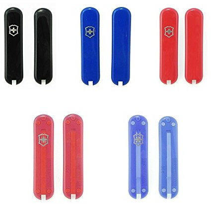 Victorinox Black Scales for 58mm Swiss Army Knife handles
