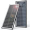 Panneau Solaire Bifacial 120w, Module PhotovoltaïQue en Verre Bifacial, Module Solaire Double Face Pour Batteries 12v, Modules Solaires Monocristallins de Type N Noir Pour SystèMes Hors RéSeau