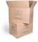 MERCURY - PACK 10/20 Cajas mudanza y Almacenaje Ultra Resistentes,cajas carton con Asas para fácil manejo,box grandes y pequeñas,Alta Resistencia,Reutilizables (20 Cajas 43x30x25CM 32Litros)