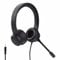 Trust Roha II PC Headset mit Mikrofon On-Ear 3.5mm, Leichtes Design, Kopfhörer mit Kabel 1,80 m, Verstellbarer Kopfbügel, Headphones für Office Chat Skype Teams Videokonferenz Zoom, Schwarz