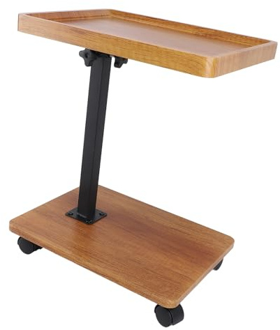 Table Coulissante sous Le canapé, Plateau TV Durable, Table de Collation, D'appoint de canapé Mobile pour Un Espace limité