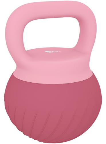 SPORTNOW Weiche Kugelhantel, 6 kg/8 kg/10 kg, Kugelhantel mit rutschfestem Griff für Zuhause, Fitnessstudio, Gewichtheben und Krafttraining