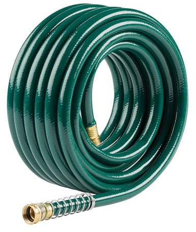 GILMOUR 864001-1020 1,6 cm x 30,4 m, robuster Flexogen-Wasserschlauch, flexibler Schlauch für Gemüsegärten, Blumenbeete und Rasensprenger, Grün