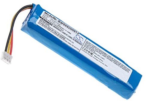 vhbw Akku kompatibel mit JBL Pulse 1 Lautsprecher Boxen Speaker (3000mAh, 3,7V, Li-Polymer)
