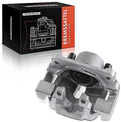 Frankberg Bremssattel Bremszange Vorne Rechts Aluminium mit Halter (Lochabstand Halterung 138mm) Kompatibel mit 5er F10 528i 5er Touring F11 528i Replace# 34116791920