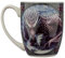 Puckator Lisa Parker Gemeinschaft Wolf und Drachen Tasse aus Porzellan