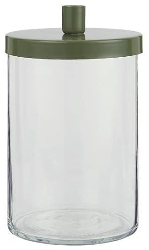 IB Laursen Lebensmittelbehälter mit Deckel, Metall, Grün, Rechteckig, Spülmaschinenfest, Minimalistisch, 1 Stück, FOOD_STORAGE_CONTAINER