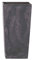 Maceta alta 35 L Prosperplast Urbi Square Effect de plástico CON depósito en color Antracita, 55 (alto) x 29,5 (ancho) x 29,5 (profundo) cms