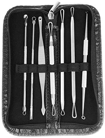 Mitesserklemmer - Set mit 7 doppelseitigen Werkzeugen
