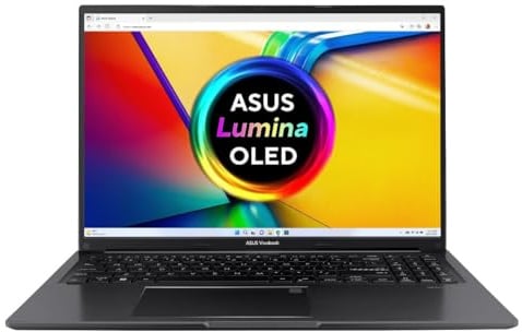 ASUS Vivobook 16 X1605VA Laptop | 16.0 WUXGA 16:10 Screen | Intel i5-13420H | 16GB RAM | 1TB PCIe SSD | Windows 11 | Black
