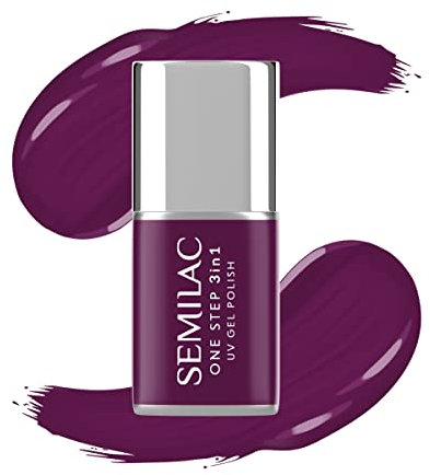 Semilac One Step 3in1 UV Nagellack S780 Plum Wine 7ml