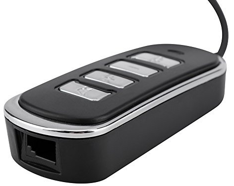 Dioche RJ9 To USB Adapter, RJ9 To USB Audio Headphone Conversion Line Computer Headphones Line With Control Box