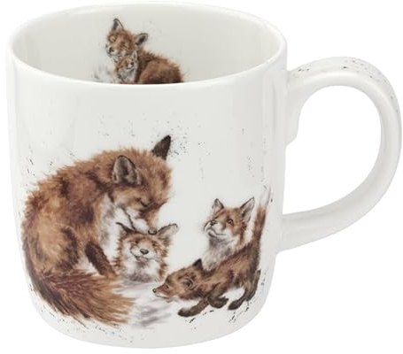 Royal Worcester Wrendale Deigns Grande tasse renard 0,4 l