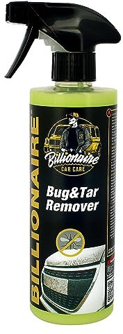 S SUMEX Billionaire Bug&Tar Remover Limpia Insectos Limpieza Exterior del Coche Elimina los Rastros de Insectos en Faros Parabrisas y Parachoques con Pistola de Espuma y Aroma a Menta 500ml