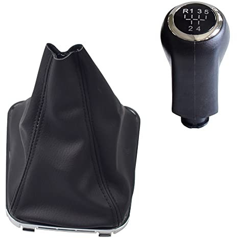 Kakulkomen Para OPEL -Vauxhall -Zafira -B 2005 2006-2014 - Pomo de palanca de cambios para palanca de cambios (5 velocidades, juego R en la parte superior)