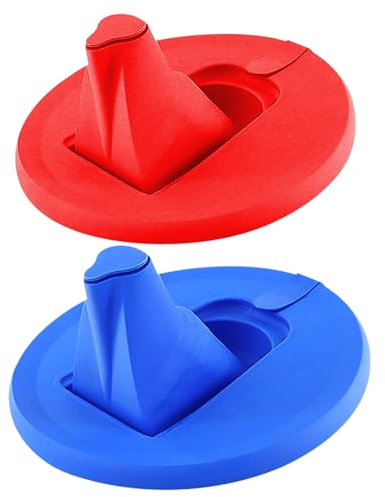 Lackierschaufelabdeckung, Farbe kann Ausstrich mit Luftloch 2pcs 6,7 Zoll in Dia Collabsible Lack Dose staubdes und leckeres Lack mit gießen Ausguss für Farbe Gossen Werkzeug gießen