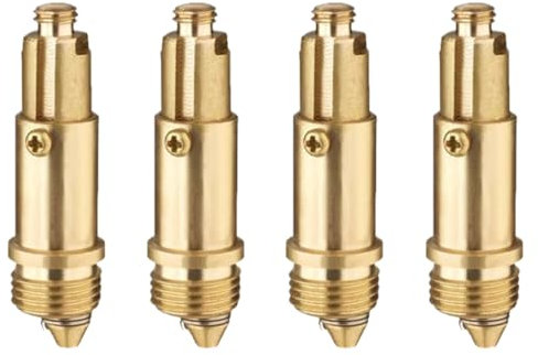 EIHI 4 Piezas Accesorios para Fregaderos Tornillo Válvulas Pop-Up Fregaderos Click Clack Pilette Reemplazo Fácil Mecanismo de Resorte para la Mayoría de los Lavabo Tapón de Desagüe
