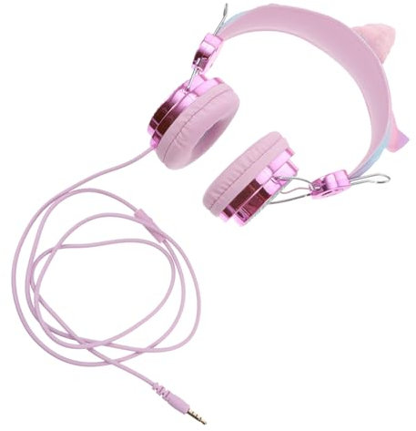 Artibetter Kinderkopfhörer Mit Mikrofon Im Einhorn-Design Wasserfeste Over-Ear-kopfhörer Für Mädchen Verstellbar Mit Lautstärkebegrenzung Für Schule Reisen Und Zuhause