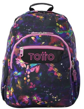 TOTTO Acuareles Mochila Unisex niños (Pack de 1)