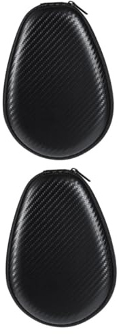 DIYEAH 2 Piezas Estuche Rígido para Auriculares Inalámbricos Bolsa de Transporte con Compartimento para Accesorios Funda Protectora Resistente y Ligera para Diadema
