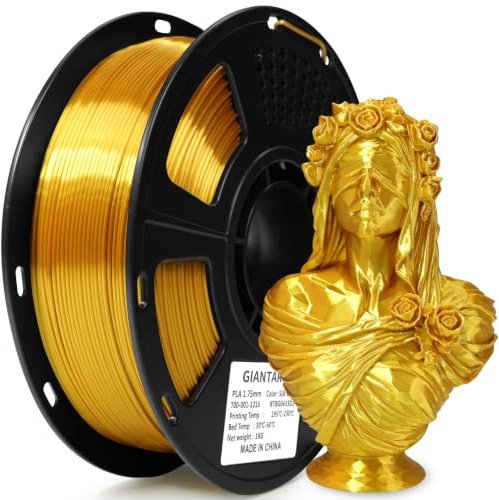 GIANTARM PLA Filament 1,75mm, 1KG Silk Gold