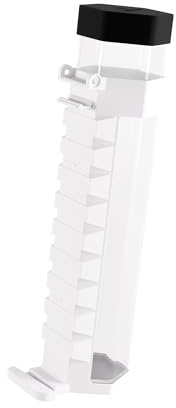 Gamegenic, Game Castle Tube Holder – White, Zubehör | Erweiterung für Game Castle, 2 Halter inklusive einer Playmat Tube, für Spielmatten in Standardgröße, Farbe: Weiß