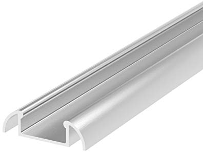 SET: LED Profil, 100cm Profil LED für LED Streifen, aluminium led profil + Abdeckung