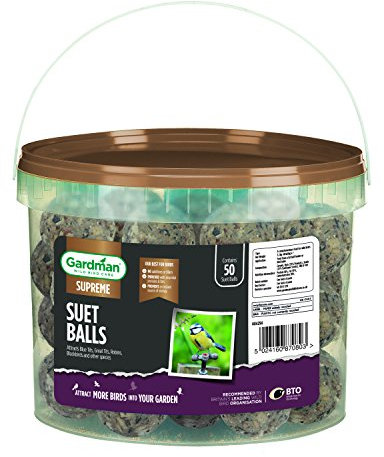 Gardman Supreme A04294 Suet Ball, Natural, 27 x 27 x 21 cm