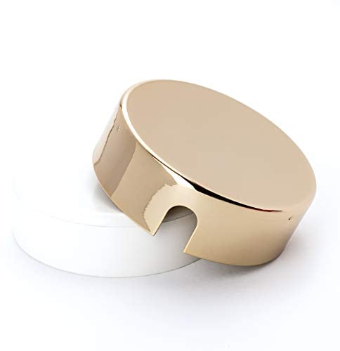 ORION LIGHTSTYLE Verteilerdose aus Messing Baldachin Deckendose Rosette Abzweigdose messing glänzend Abdeckung gold (Gold)