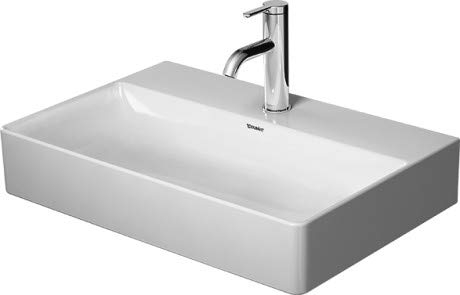 Duravit DuraSquare Waschtisch Weiß Hochglanz 600mm