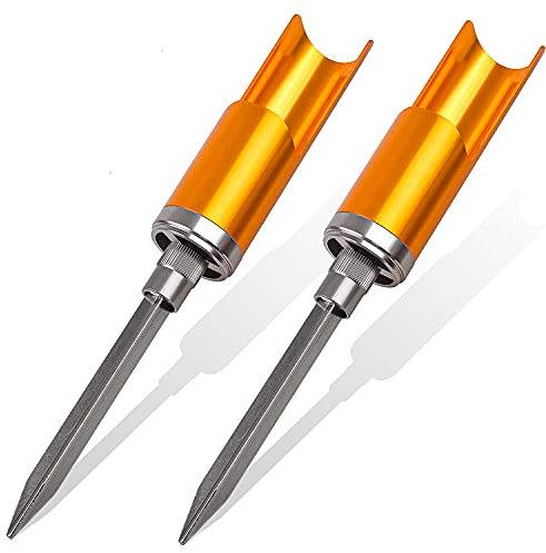 Angelrutenhalter – Aluminium-Legierung, klappbar, Bodenstütze, universell passend für 1/2 Stück, 2pcs