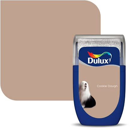 Dulux Walls & Ceilings Tester Paint, Cookie Dough, 30 ml
