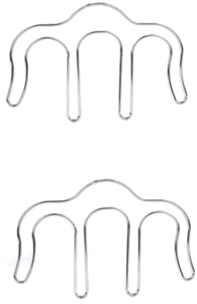 2Pcs Metal Music Book Clip Musik Seitenhalter Notenhalter für Notenständer, Bücher, Klaviere(Silber)