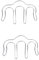 2Pcs Metal Music Book Clip Musik Seitenhalter Notenhalter für Notenständer, Bücher, Klaviere(Silber)
