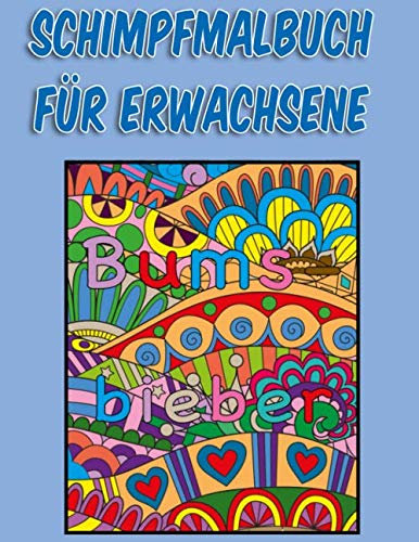 Schimpfmalbuch für Erwachsene