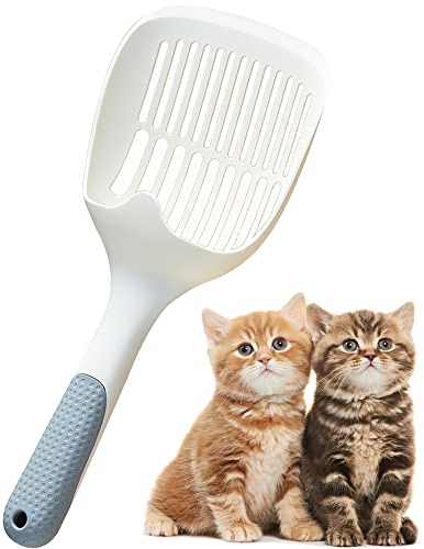 BPS - Paletta in plastica per lettiera e gatto, con manico comodo raccogli sabbia in plastica BPS-5589