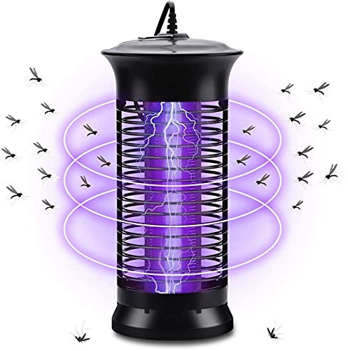 LELYFIT Zanzariera Elettrica, UV Lampada Antizanzare Elettrico Trappola per Mosche Lampade Antizanzara Contro Insetti Zanzare, Mosca, Falene per Uso Interno