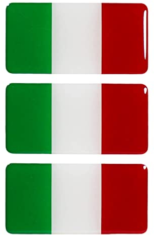 BIKE-label Italia X300006VA - Adesivo 3D per auto, 70 x 35 mm