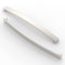 FURNIWARE 10 Stück Möbelgriff, Bohrlochabstand 256mm Stangengriff, Cabinet Arch Pull Küchengriff, für Küchenschranktür, Schlafzimmer Kommode Schublade, Badezimmer, Gebürstetes Satin-Nickel