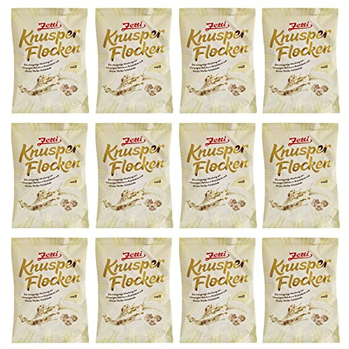12er Pack Zetti Knusperflocken weiße Schokolade (12 x 120 g)