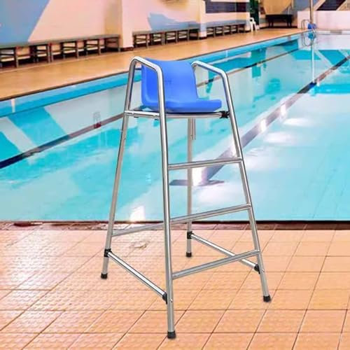Piscine Chaises de sauveteurs Chaise de sauveteur haute pour piscine hors sol, Siège d'observation pour les compétitions dans les parcs aquatiques, Chaise d'observation pour piscine et plage à usage i