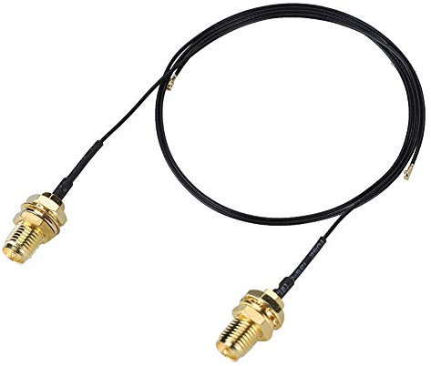 Beufee 2-teiliges Set, WLAN-Antennenkabel, 31 cm, Computer-Antenne, Computer-Netzwerkantennen, Drahtlose Netzwerkkarte, Externe Antenne