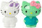 Silver Buffalo Sanrio Hello Kitty Halloween Ceramic Salt and Pepper Shaker Set, 5” L x 2” W x 3.5” H