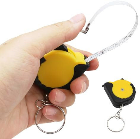 Nastro Di Misurazione - Mini Mini In Acciaio 3ft Portatili, Scala Retrattile Facile Da Lettura | Strumento Compatto Autobloccante 'utilità Leggera, Comodo Impumono Per La Casa Per Uso Imperiale Me