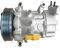 Per Peugeot 206 Per 307 Per C2 Per C3 Sd6v12 9639078180 9655191680 9655191580 9646273380 Compressore Aria Condizionata Compressore aria condizionata