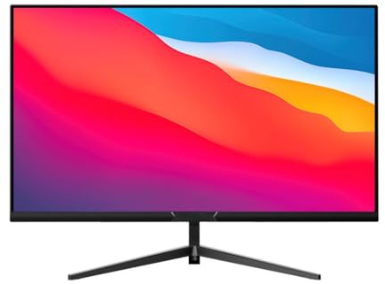 4K 75Hz Monitor, Ultra HD IPS Display with 99% sRGB/95% DCI-P3 Wide Color Gamut, Eye Care Blue Light Filter, Professional Screen for Graphic Designers, Video Editing (black,24 inches)