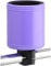 Kroozie 2.0 Bike Bottle Holder – Sturdy, Stainless Steel Bike Cup Holder for Handlebars, Horizontal Bars, & Cups up to 30 Oz. – Stroller, Cruiser, Scooter, & Ebike Accessories, Purple